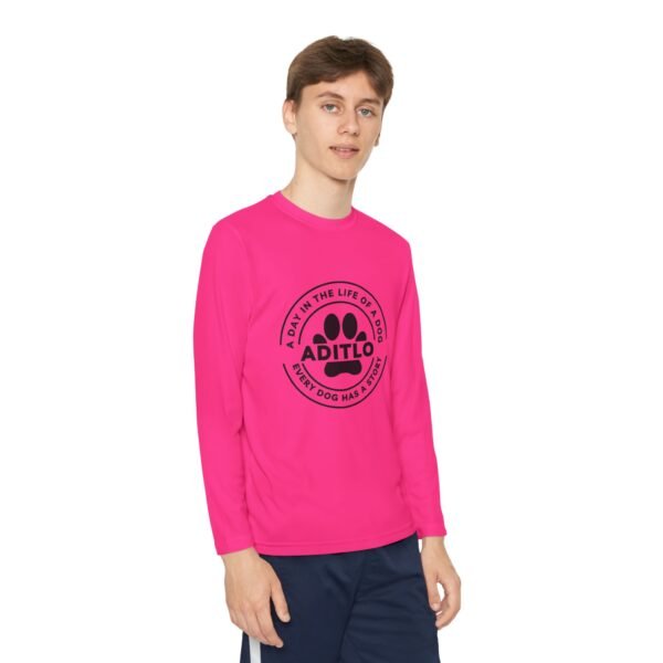 Youth Long Sleeve Competitor Tee - Image 39