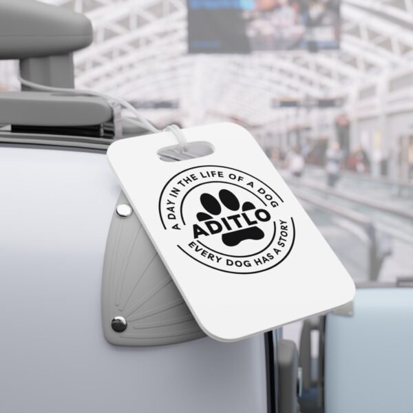 Personalized Pet Luggage Tags - "A Day in the Life of a Dog", Travel Accessories, Custom Tags, Dog Lover Gifts, Pet Tags - Image 4