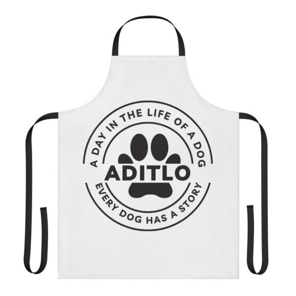 Dog Lover's Apron, Cook with Style, A Day in the Life of a Dog, Ideal for Pet Owners, Gift for Dog Enthusiasts