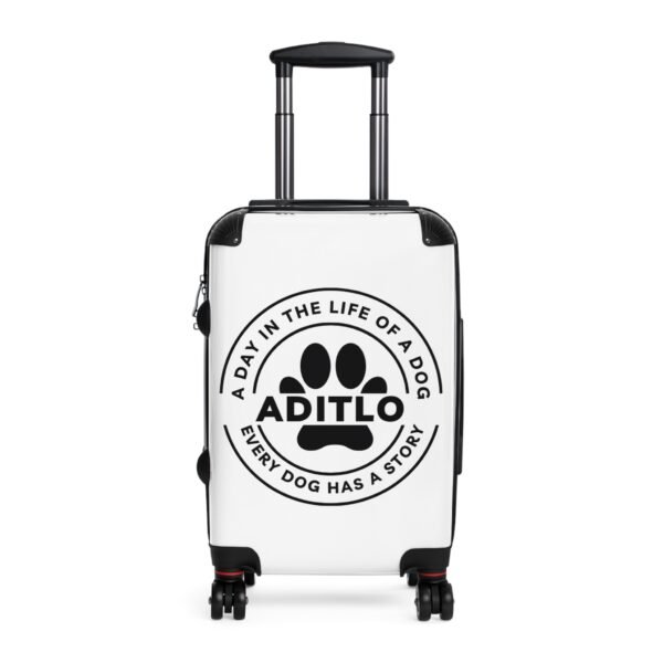Dog Lover's Suitcase - Travel in Style with Our Animal Enthusiast Luggage, Pet Owner's Bag, Canine Travel Case, Fashionable Dog Mom Travel