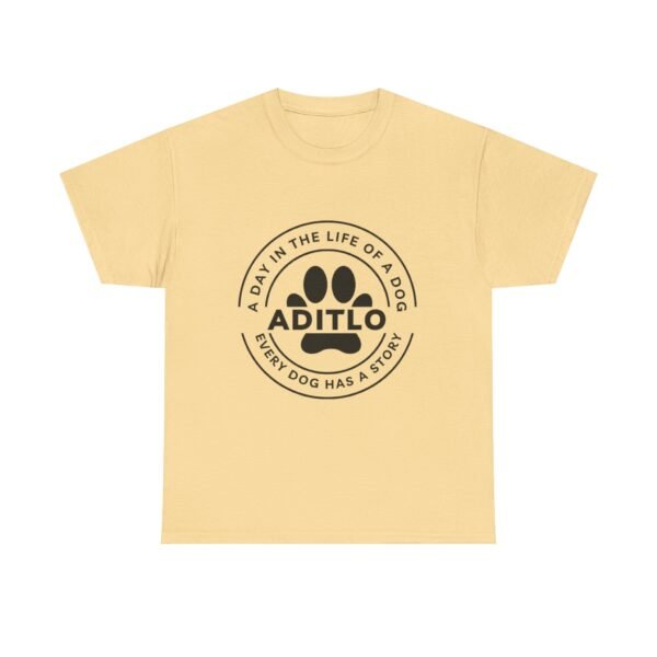 Dog Lover Unisex Heavy Cotton Tee, Perfect for Pet Owners, Animal Lovers, Gifts for Dog Owners, Dog-Themed Apparel, Everyday Wear - Image 13