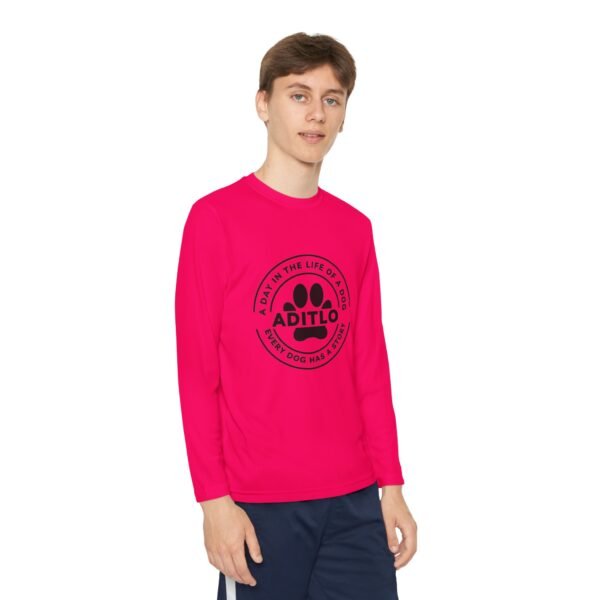 Youth Long Sleeve Competitor Tee - Image 47