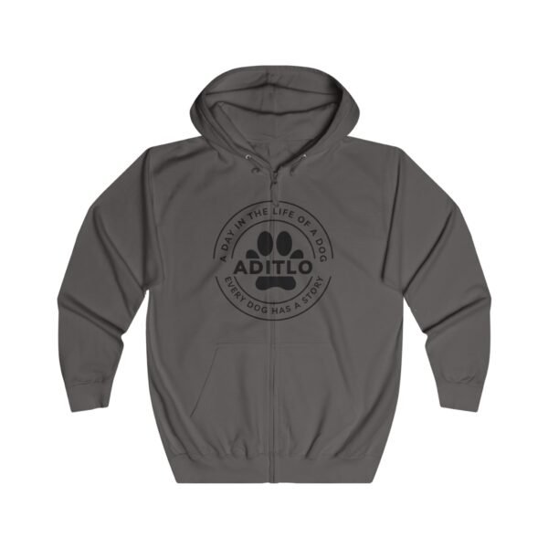 Unisex Full Zip Hoodie - Image 9