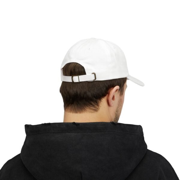 White Dog Lover Dad Cap - Unisex Hat for Dog Owners, Gift for Pet Lovers, Fun Vintage Cap, Hiking Accessory, Casual Style - Image 4
