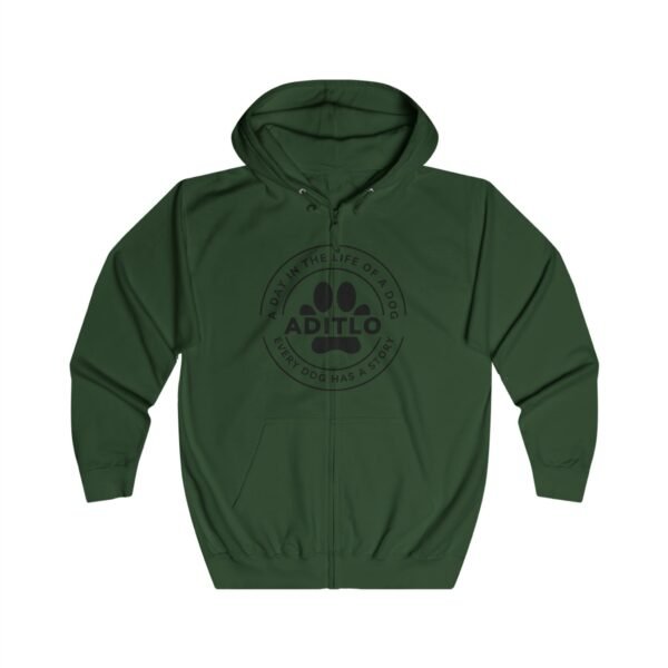 Unisex Full Zip Hoodie - Image 7