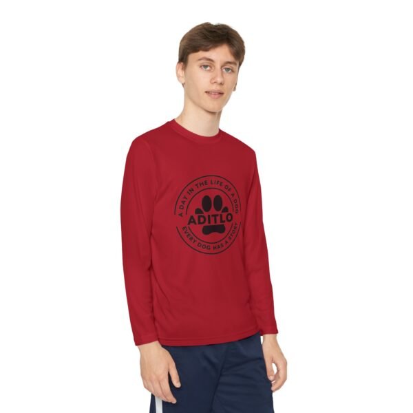 Youth Long Sleeve Competitor Tee - Image 43