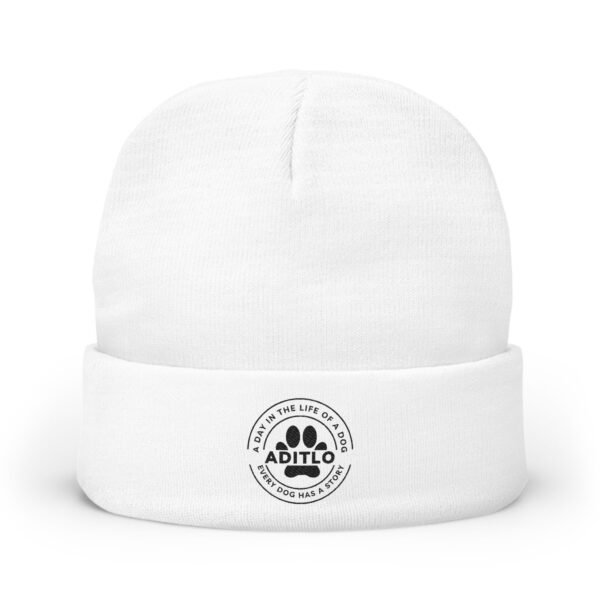 Knit Beanie (Embroidery)