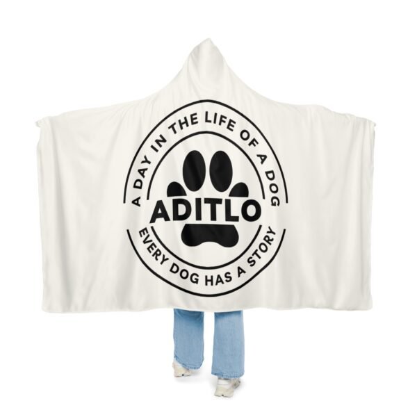 Cozy Dog-Themed Snuggle Blanket - Perfect for Pet Lovers, Dog Lovers Gift, Hoodie Blanket, Every Dog Has a Story, Warm Throw Blanket