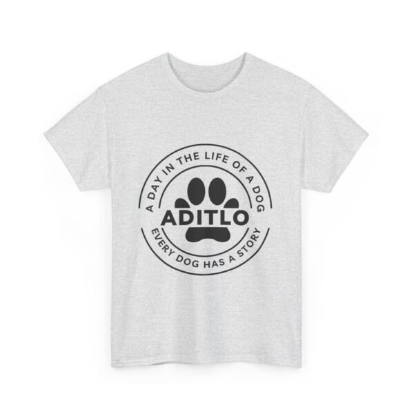 Dog Lover Unisex Heavy Cotton Tee, Perfect for Pet Owners, Animal Lovers, Gifts for Dog Owners, Dog-Themed Apparel, Everyday Wear - Image 7
