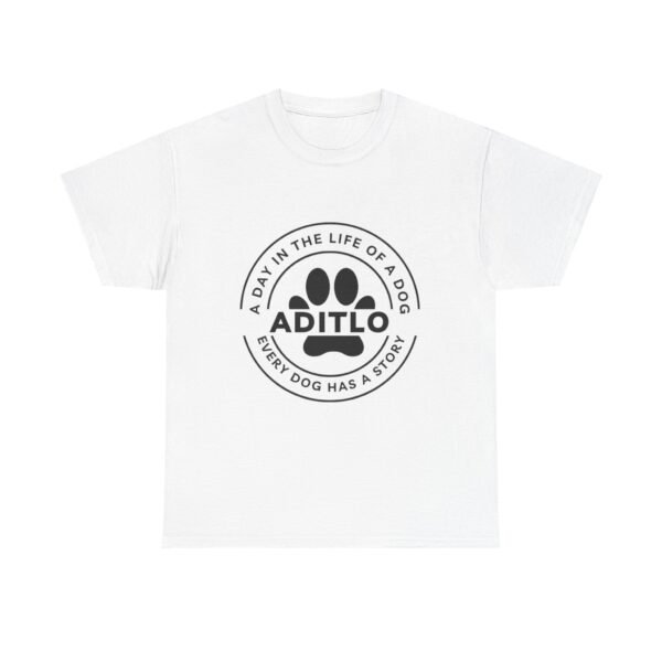 Dog Lover Unisex Heavy Cotton Tee, Perfect for Pet Owners, Animal Lovers, Gifts for Dog Owners, Dog-Themed Apparel, Everyday Wear