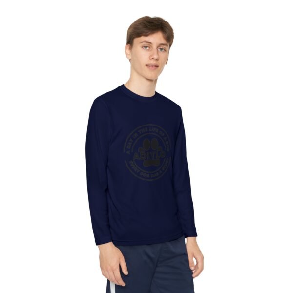 Youth Long Sleeve Competitor Tee - Image 35