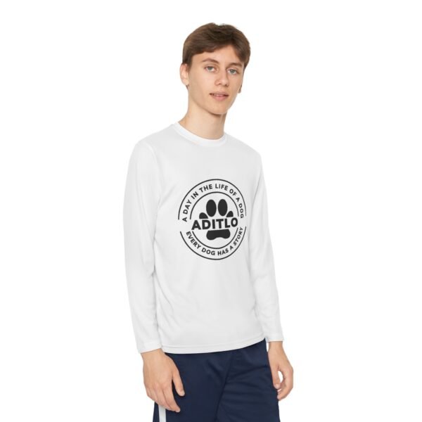 Youth Long Sleeve Competitor Tee - Image 3