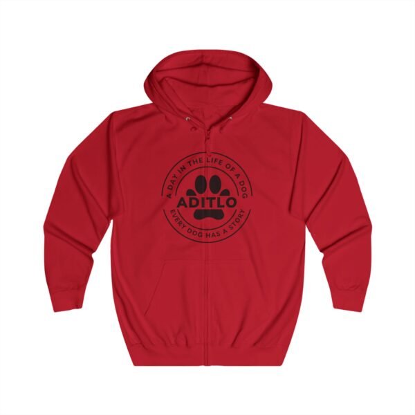 Unisex Full Zip Hoodie - Image 13