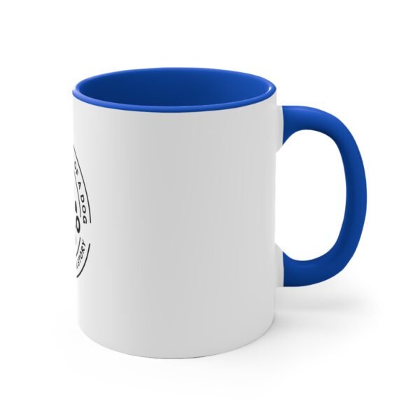 Dog Lover's Accent Mug - "A Day in the Life of a Dog", Pet Gift, Coffee Mug for Dog Owners, Animal Enthusiast, Dog Adoption Celebration - Image 3