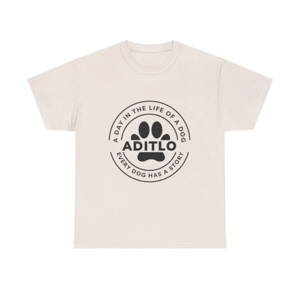 Dog Lover Unisex Heavy Cotton Tee, Perfect for Pet Owners, Animal Lovers, Gifts for Dog Owners, Dog-Themed Apparel, Everyday Wear - Image 9