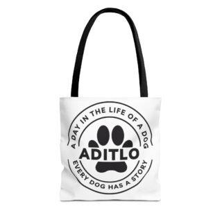 Dog Lover Tote Bag, Every Dog Has A Story, Pet Gift, Dog Mom Bag, Animal Lover Gift, Dog Owner Tote
