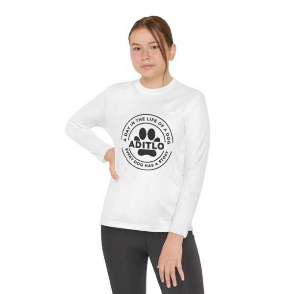 Youth Long Sleeve Competitor Tee - Image 4