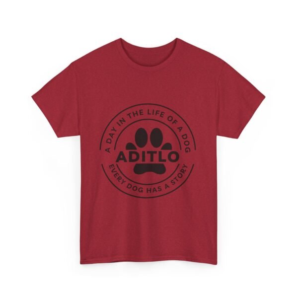 Dog Lover Unisex Heavy Cotton Tee, Perfect for Pet Owners, Animal Lovers, Gifts for Dog Owners, Dog-Themed Apparel, Everyday Wear - Image 51