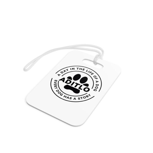 Personalized Pet Luggage Tags - "A Day in the Life of a Dog", Travel Accessories, Custom Tags, Dog Lover Gifts, Pet Tags - Image 3